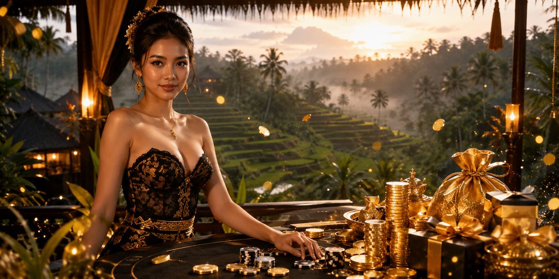 Pengguna mendaftar dan mendapatkan bonus kasino pertama di platform online